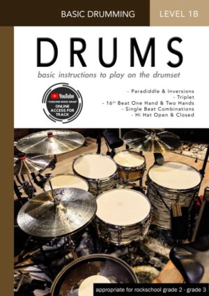 DRUMMING LESSON BOOK 1B BASIC