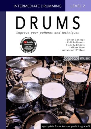 DRUMMING LESSON BOOK 2 INTERMEDIATE
