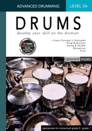 DRUMMING LESSON BOOK 3A ADVANCE